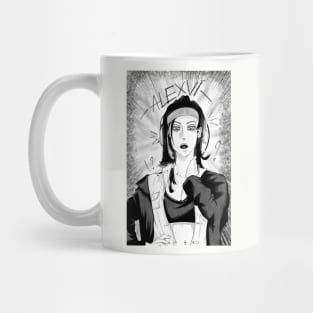 Outraged girl Mug